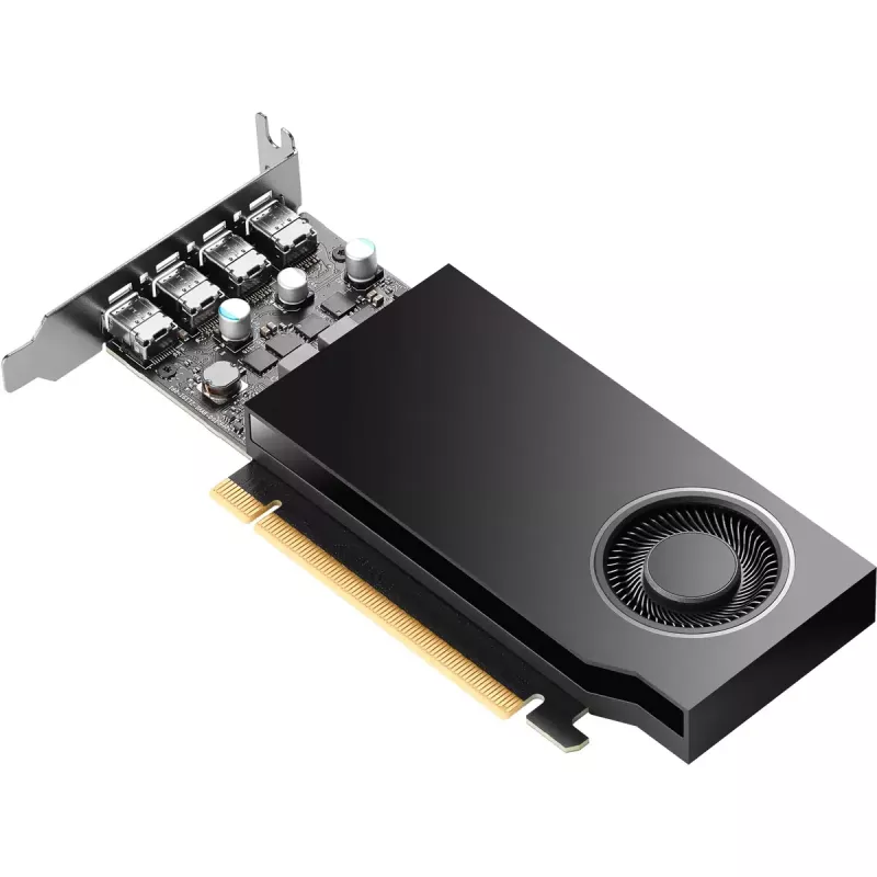 HP NVIDIA RTX A400 4 GB GDDR6 vaizdo plokštė, 4x Mini DisplayPort (9U277AA)