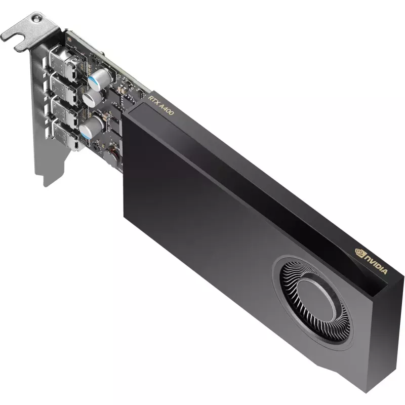 HP NVIDIA RTX A400 4 GB GDDR6 vaizdo plokštė, 4x Mini DisplayPort (9U277AA)