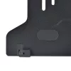 “StarTech.com” monitoriaus laikiklis su VESA nešiojamojo kompiuterio dėklu, skirtas nešiojamajam kompiuteriui (4,5 kg / 9,9 lb) ir vienam ekranui iki 32 colių (8 kg / 17,6 lb), juodas, ventiliuojamas dėklas, reguliuojamas nešiojamojo kompiuterio laikiklis, C formos spaustukas / kiauryminis tvirtinimas
