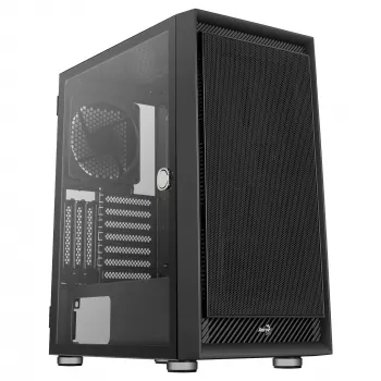 Aerocool GRAPHITEV1 Kompiuterio korpusas su tinkliniu priekiniu skydeliu