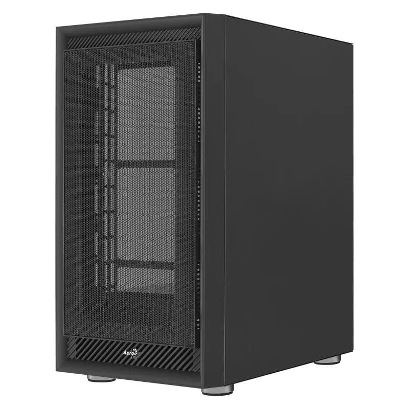 Aerocool GRAPHITEV1 Kompiuterio korpusas su tinkliniu priekiniu skydeliu