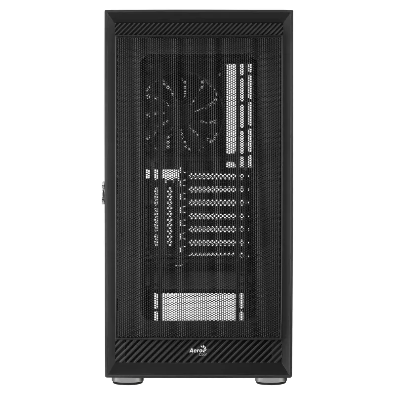Aerocool GRAPHITEV1 Kompiuterio korpusas su tinkliniu priekiniu skydeliu