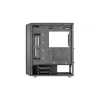 PC korpusas AEROCOOL Interstellar Midi Tower juodas — ATX, palaiko iki 362 mm GPU, 163 mm CPU aušintuvą, 3x120/360 mm priekinį radiatorių