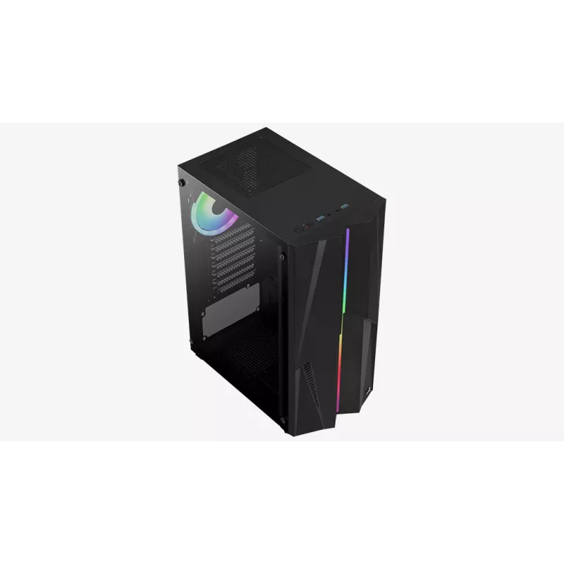 Aerocool Mecha-G-BK-v2 Midi Tower juodas