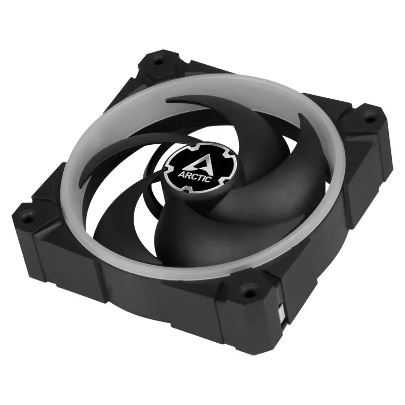 ARCTIC BioniX P120 A-RGB slėgiui optimizuotas 120 mm ventiliatorius su A-RGB