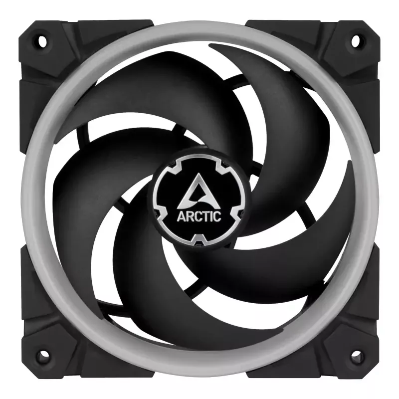 ARCTIC BioniX P120 A-RGB slėgiui optimizuotas 120 mm ventiliatorius su A-RGB