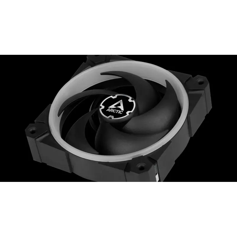 ARCTIC BioniX P120 A-RGB slėgiui optimizuotas 120 mm ventiliatorius su A-RGB