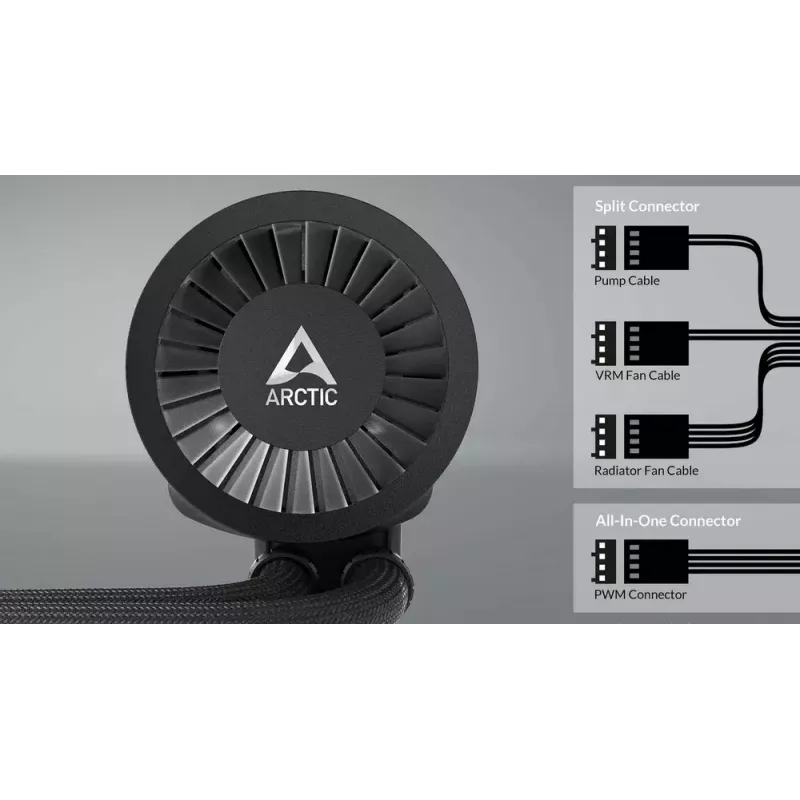 ARCTIC Liquid Freezer III 240 - Universalus viskas viename CPU vandens aušintuvas