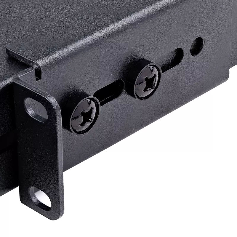 StarTech.com 1U 4-Post Adjustable Vented Server Rack Mount Shelf - 330lbs(150 kg) - 19.5 to 38in Adjustable Mounting Depth Universal Tray for 19 inch AV/ Network Equipment Rack - 27.5in Deep