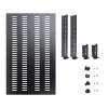 StarTech.com 1U 4-Post Adjustable Vented Server Rack Mount Shelf - 330lbs(150 kg) - 19.5 to 38in Adjustable Mounting Depth Universal Tray for 19 inch AV/ Network Equipment Rack - 27.5in Deep
