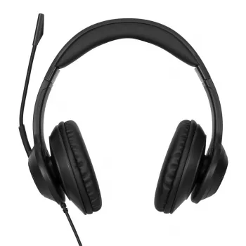 Targus AEH102GL ausinės / laisvų rankų įranga Laidinis Ant galvos Skambučiai / muzika USB A tipo Juoda