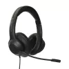 Targus AEH102GL ausinės / laisvų rankų įranga Laidinis Ant galvos Skambučiai / muzika USB A tipo Juoda