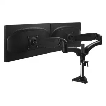ARCTIC Z2-3D Gen 3 stalo laikiklis su dujine spyruokle dviem monitoriams, spaustuvas, 8 kg, 73,7 cm (29 col.), 86,4 cm (34 col.), 100 x 100 mm, juoda