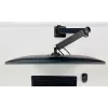Stalinis tvirtinimas dujiniu spyruokliniu monitoriaus laikikliu Arctic X1-3D — palaiko iki 43 colių / 10 kg, VESA 75x75–100x100, juodas