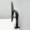 Stalinis tvirtinimas dujiniu spyruokliniu monitoriaus laikikliu Arctic X1-3D — palaiko iki 43 colių / 10 kg, VESA 75x75–100x100, juodas