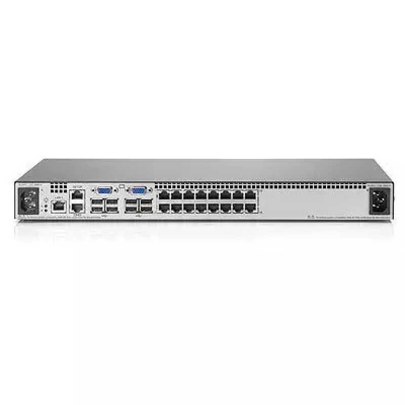 KVM komutatorius HPE AF618A Juodas