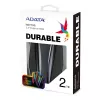 Išorinis kietasis diskas ADATA HD770G 2 TB 2,5 colio USB 3.2 Gen 1 juodas, atsparus smūgiams, maitinamas per magistralę