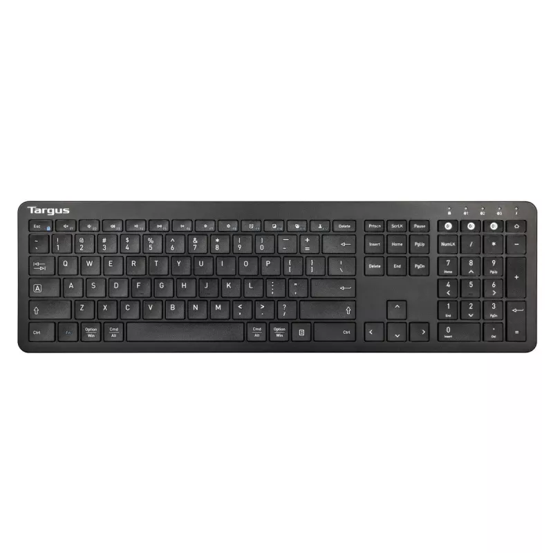 “Targus AKB864DE” klaviatūra “Bluetooth” QWERTZ vokiečių juoda