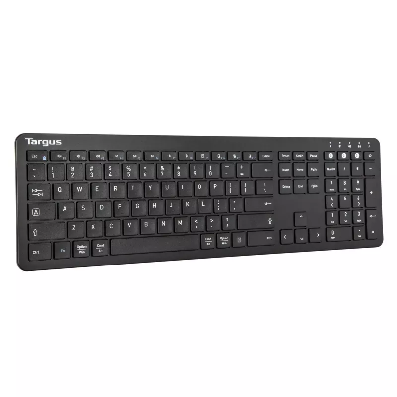 “Targus AKB864DE” klaviatūra “Bluetooth” QWERTZ vokiečių juoda