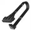 Maitinimo kabelis Akasa G-Nexus PX24 12+4-pin 8 x 3-pin juodas
