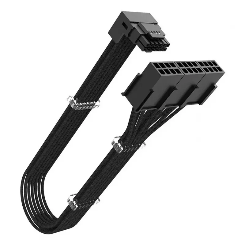 Maitinimo kabelis Akasa G-Nexus PX24 12+4-pin 8 x 3-pin juodas
