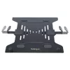 StarTech.com nešiojamojo kompiuterio stalo laikiklis - Monitoriaus ir nešiojamojo kompiuterio laikiklis - Ekranai iki 34 colių (8 kg) ir nešiojamieji kompiuteriai (4,5 kg) - Lankstoma VESA nešiojamojo kompiuterio dėklo rankena - Spaustuvas / kiaurymės tvirtinimas
