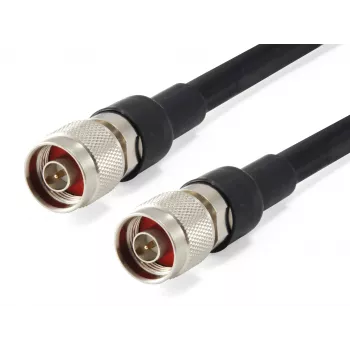 LevelOne 1 m antenos kabelis, CFD-400, N kištukas – N kištukas, vidaus / lauko