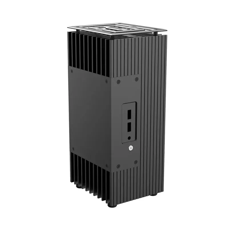 PC korpusas Akasa Turing WS mažos formos, juodas