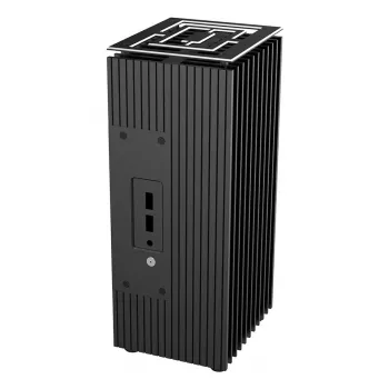 PC korpusas Akasa Turing WS mažos formos, juodas