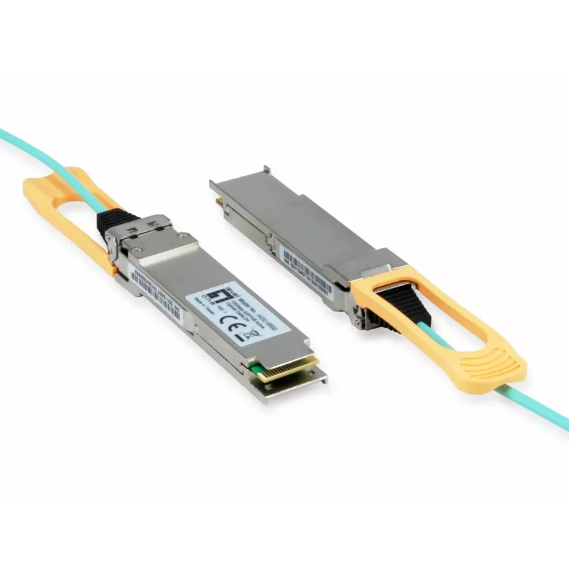 LevelOne AOC-0502 tinklo siųstuvo-imtuvo modulis Šviesolaidinis 103100 Mbit/s QSFP28 850 nm