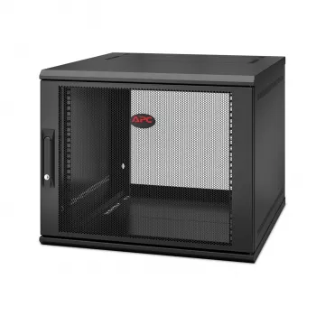 APC NetShelter WX AR109SH6, 9U, 19 colių pataisų spinta, montuojama ant sienos, iš anksto surinkta, 600MM gylio