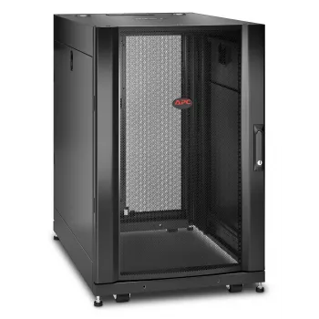 APC NetShelter SX, serverio spintos korpusas, 18U, juoda, 925A x 600P x 900G mm
