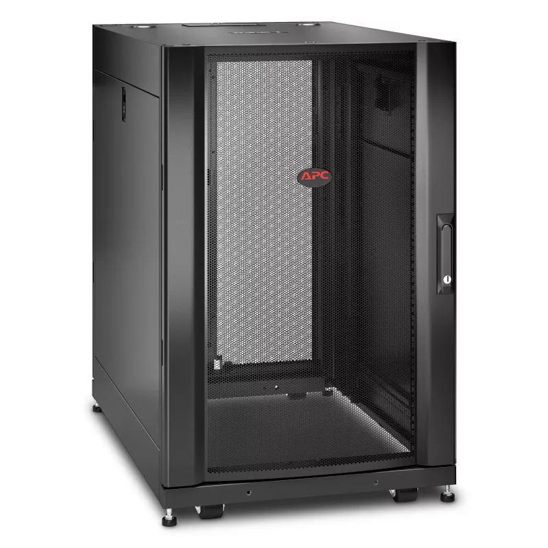 APC NetShelter SX, serverio spintos korpusas, 18U, juoda, 925A x 600P x 900G mm