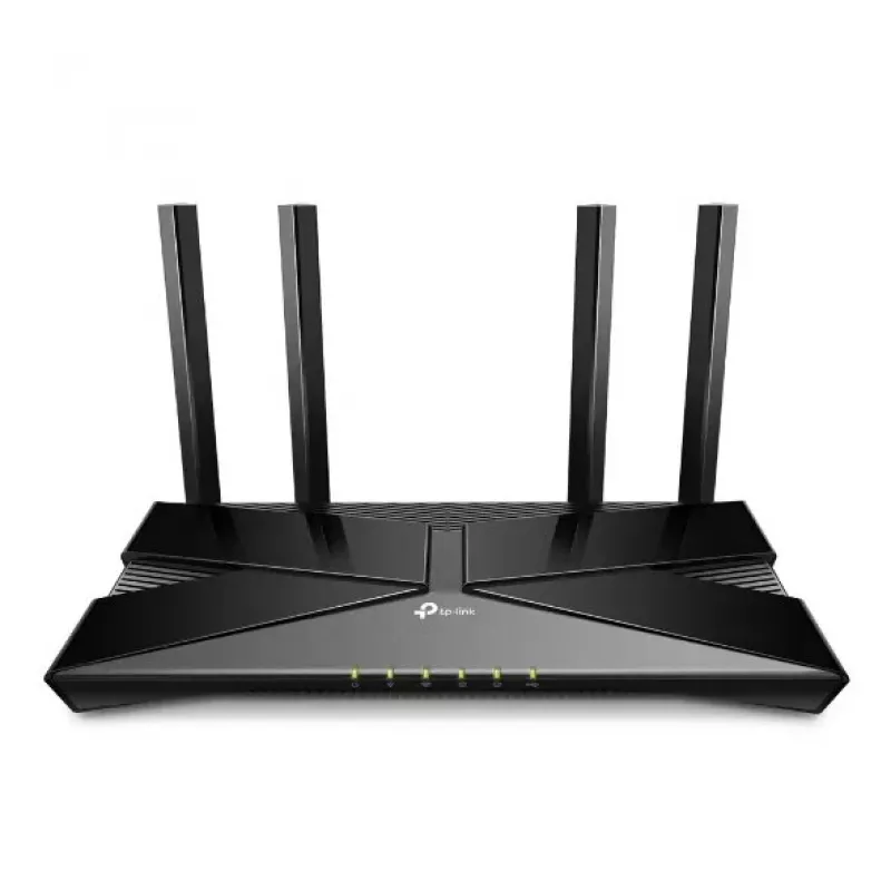 TP-LINK Dviejų juostų Wi-Fi 6 maršrutizatorius Archer AX20 802.11ax, 574+1201 Mbit/s, 10/100/1000 Mbit/s, Ethernet LAN (RJ-45) prievadai 4, Antenų skaičius 4