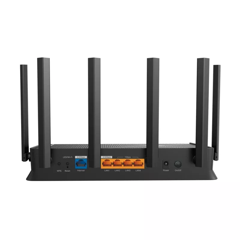 TP-Link Archer BE400 belaidis maršrutizatorius 2,5 Gigabit Ethernet dviejų dažnių (2,4 GHz / 5 GHz) juodas