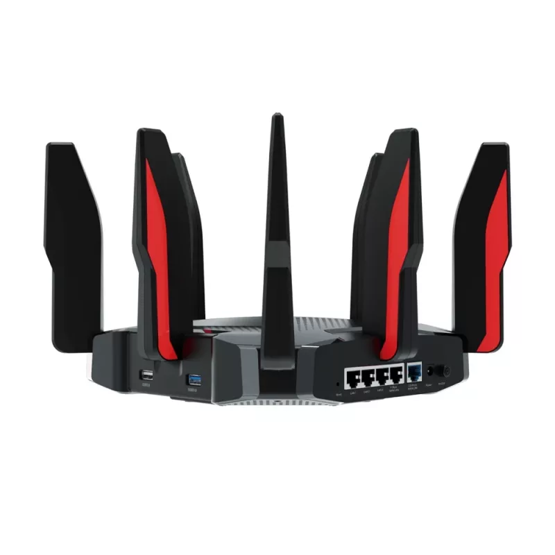 TP-Link Archer AX6600 Tri-Band Gigabit ir 2.5G žaidimų maršrutizatorius, juodas