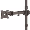 “StarTech.com” keturių monitorių stalinis stovas – lankstus, laisvai pastatomas, 8 kg, 33 cm (13 colių), 68,6 cm (27 colių), 100 x 100 mm, juodas