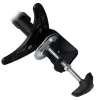 StarTech.com Stalo tvirtinimo dviejų monitorių laikiklis - lankstus, spaustukas, 13,6 kg, 30,5 cm (12 colių), 61 cm (24 colių), 100 x 100 mm, juodas