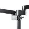 StarTech.com Stalviršio laikiklis dviem monitoriams, pilnai judantis monitoriaus laikiklis 2 VESA ekranams iki 32 inch (17,6 svaro/8 kg), reguliuojamas aukštis, tvirtinimas spaustuvu / kiauryme, mechaninė spyruoklė