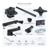 StarTech.com Stalviršio laikiklis dviem monitoriams, pilnai judantis monitoriaus laikiklis 2 VESA ekranams iki 32 inch (17,6 svaro/8 kg), reguliuojamas aukštis, tvirtinimas spaustuvu / kiauryme, mechaninė spyruoklė