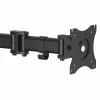 StarTech.com stalinis monitoriaus laikiklis, skirtas iki 34 colių (8 kg) VESA suderinamiems ekranams – reguliuojamas ant stulpo tvirtinamas vieno monitoriaus laikiklis – ergonomiškas, aukščio reguliavimo monitoriaus laikiklis – tvirtinimas spaustuku / per kiaurymę