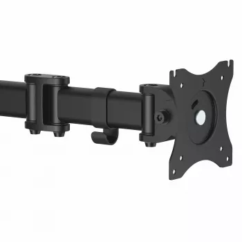 StarTech.com stalinis monitoriaus laikiklis, skirtas iki 34 colių (8 kg) VESA suderinamiems ekranams – reguliuojamas ant stulpo tvirtinamas vieno monitoriaus laikiklis – ergonomiškas, aukščio reguliavimo monitoriaus laikiklis – tvirtinimas spaustuku / per kiaurymę