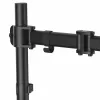 StarTech.com stalinis monitoriaus laikiklis, skirtas iki 34 colių (8 kg) VESA suderinamiems ekranams – reguliuojamas ant stulpo tvirtinamas vieno monitoriaus laikiklis – ergonomiškas, aukščio reguliavimo monitoriaus laikiklis – tvirtinimas spaustuku / per kiaurymę