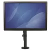 StarTech.com vieno monitoriaus stalinis laikiklis – vieno ekrano tvirtas stulpo laikiklis iki 8 kg VESA suderinamiems ekranams – ergonomiškas aukščio reguliuojamas monitoriaus rankos laikiklis – stalo spaustuvas / įvorė