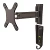 StarTech.com sieninio tvirtinimo monitoriaus laikiklis – vienas pasukamas, 15 kg, 33 cm (13 colių), 68,6 cm (27 colių), 75 x 75 mm, 100 x 100 mm, juodas