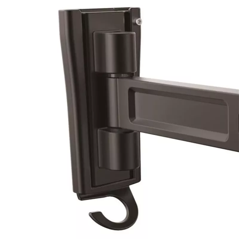 StarTech.com sieninio tvirtinimo monitoriaus laikiklis – vienas pasukamas, 15 kg, 33 cm (13 colių), 68,6 cm (27 colių), 75 x 75 mm, 100 x 100 mm, juodas