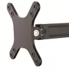 StarTech.com sieninio tvirtinimo monitoriaus laikiklis – vienas pasukamas, 15 kg, 33 cm (13 colių), 68,6 cm (27 colių), 75 x 75 mm, 100 x 100 mm, juodas