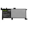 Baterija Green Cell AS111, skirta ASUS X556U X556UA X556UB X556UF X556UJ X556UQ X556UR X556UV
