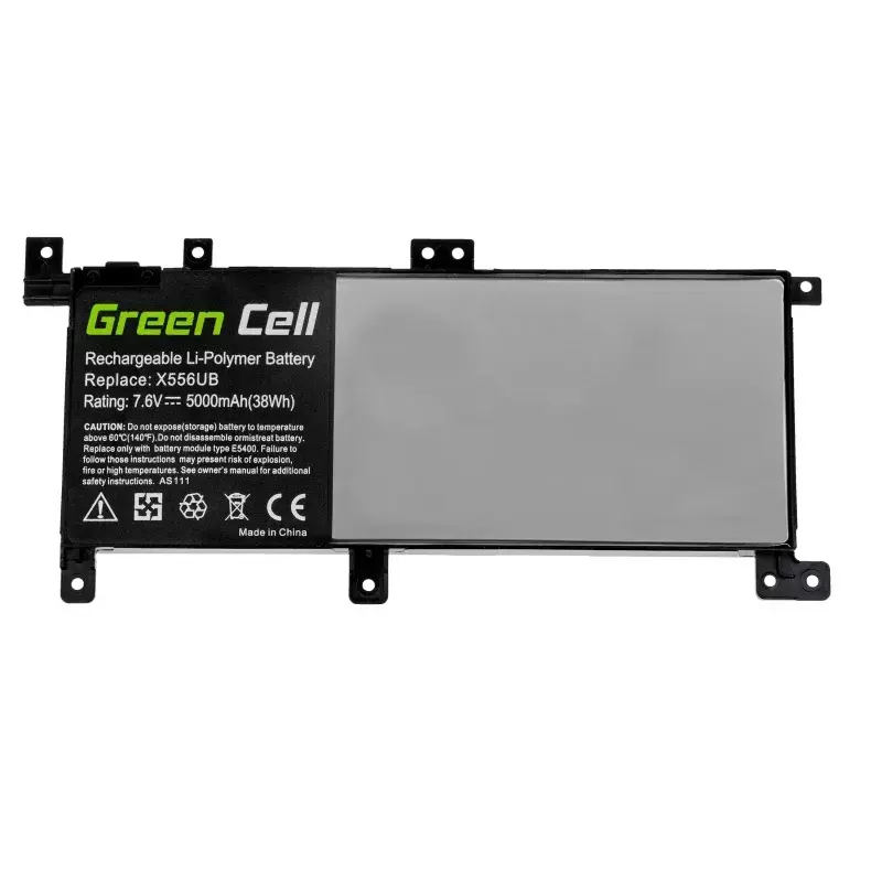 Baterija Green Cell AS111, skirta ASUS X556U X556UA X556UB X556UF X556UJ X556UQ X556UR X556UV