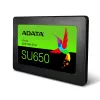 2,5 col. SATA III SSD ADATA SU650 960 GB — 520 MB/s skaitymo, 450 MB/s rašymo, SLC spartinančioji atmintinė